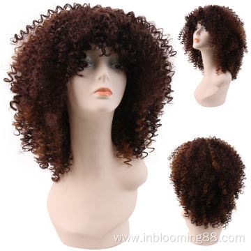 Wholesale Deep Wave Synthetic Hair Wig For Women